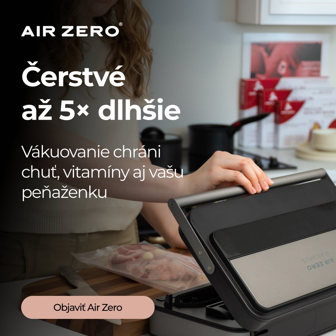 Air Zero - čerstvé až 5× dlhšie